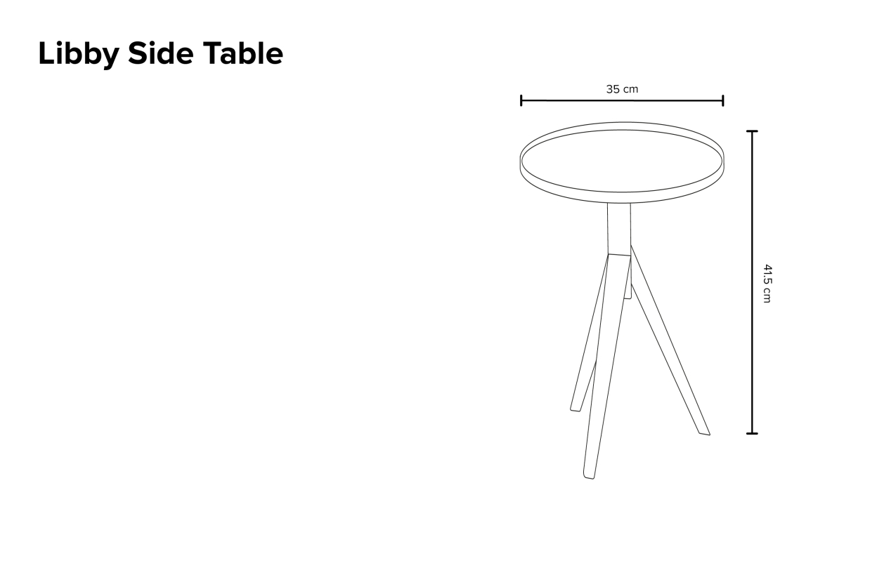 Libby Side Table Nvmf B