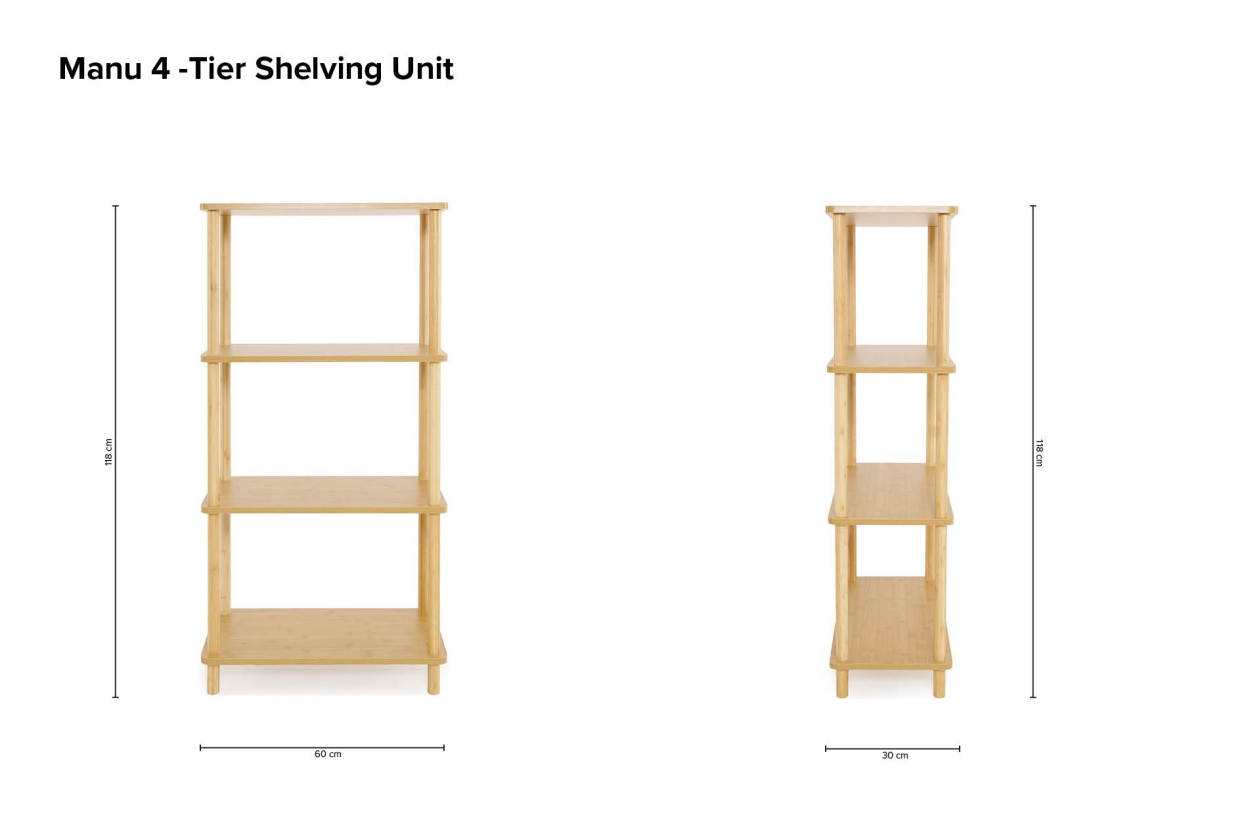 Manu Tier Shelving Unit