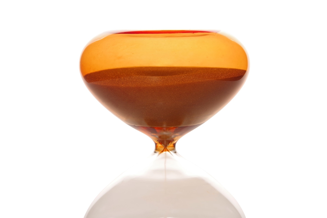 Mesquite Glass Sand Timer