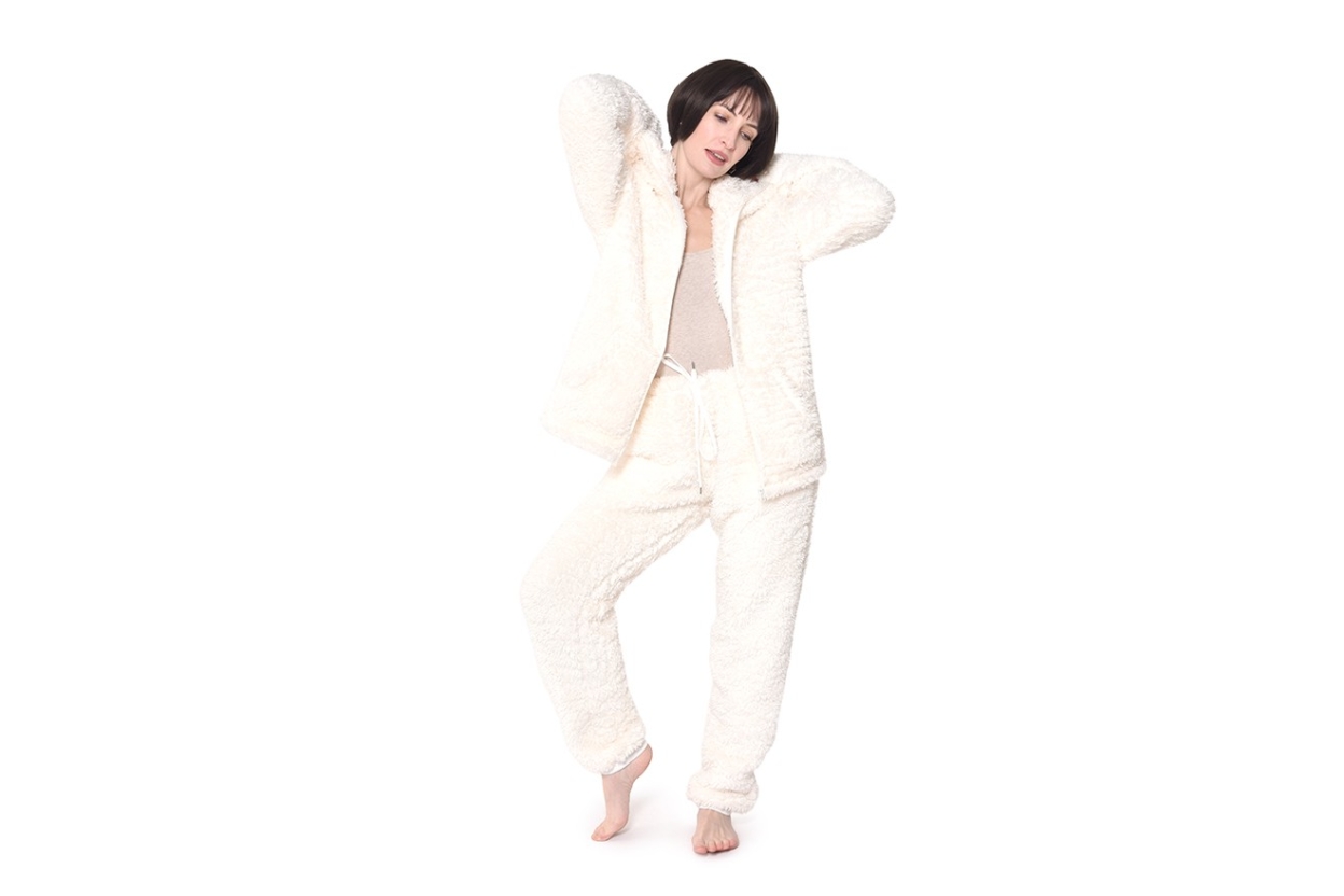 FC Sheepskin Lounger Bottoms & Cozy Jacket