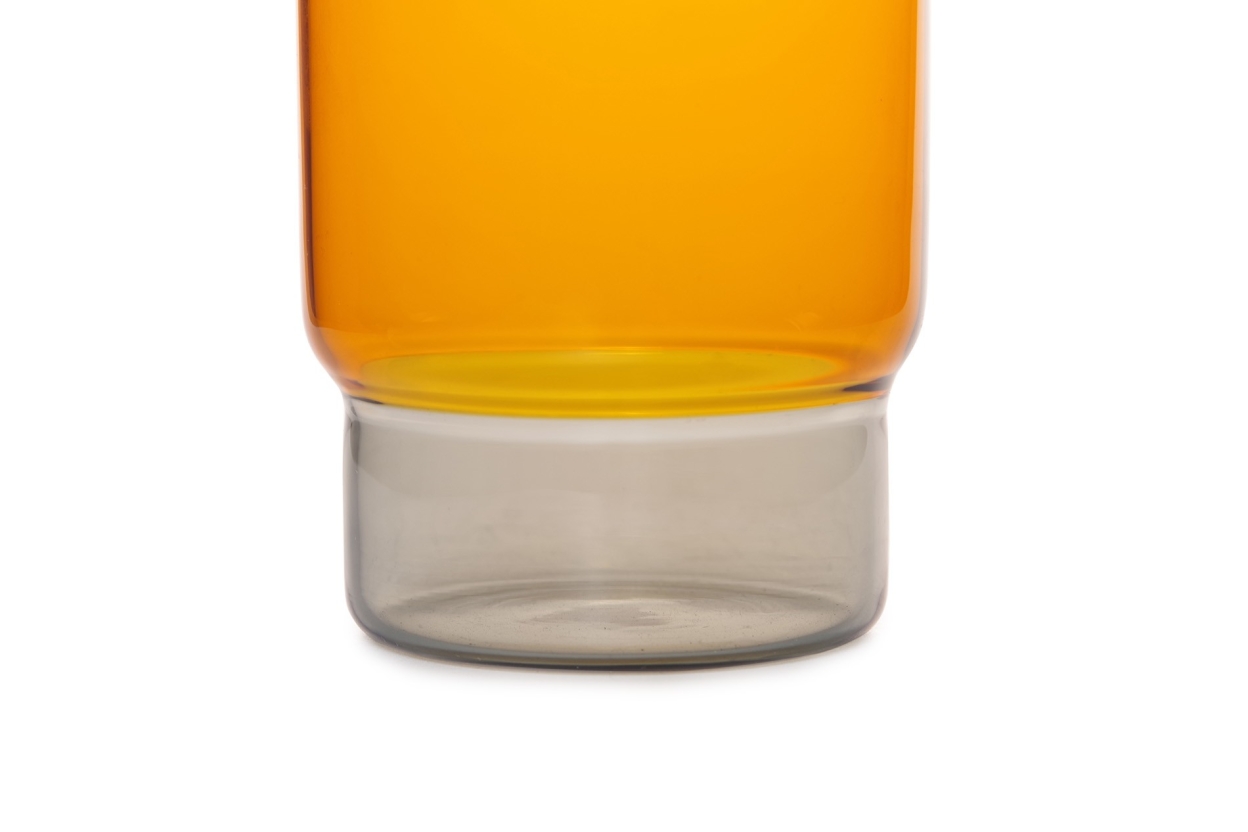 Ravenna Stacking Tumbler (Amber & Grey)