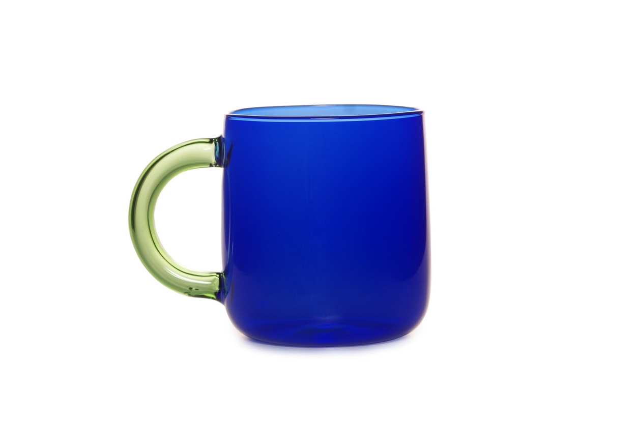 Alassio Coffee Cup (Blue & Green)