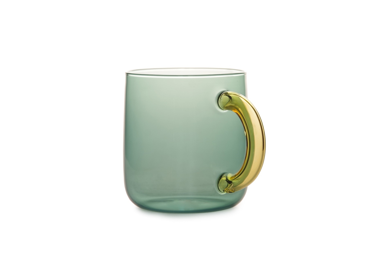 Alassio Coffee Cup (Green & Sauterne)