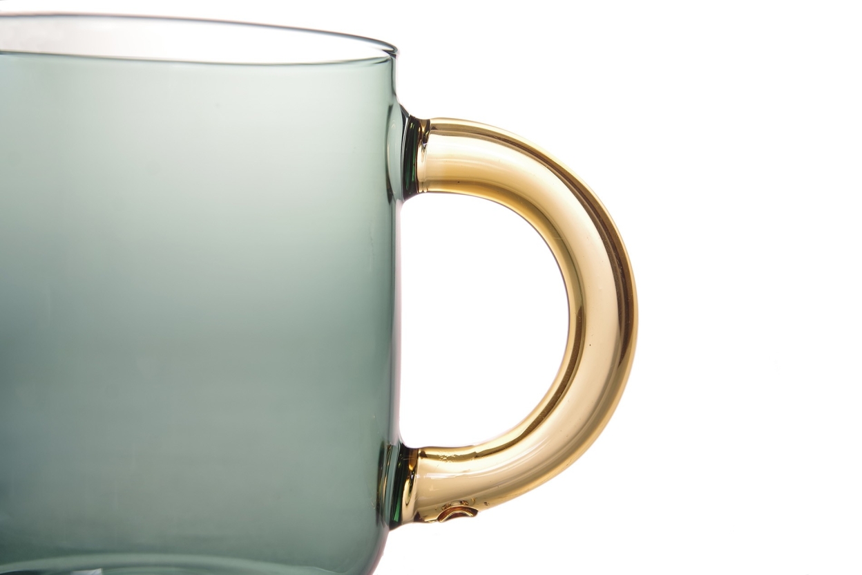 Alassio Coffee Cup (Green & Sauterne)