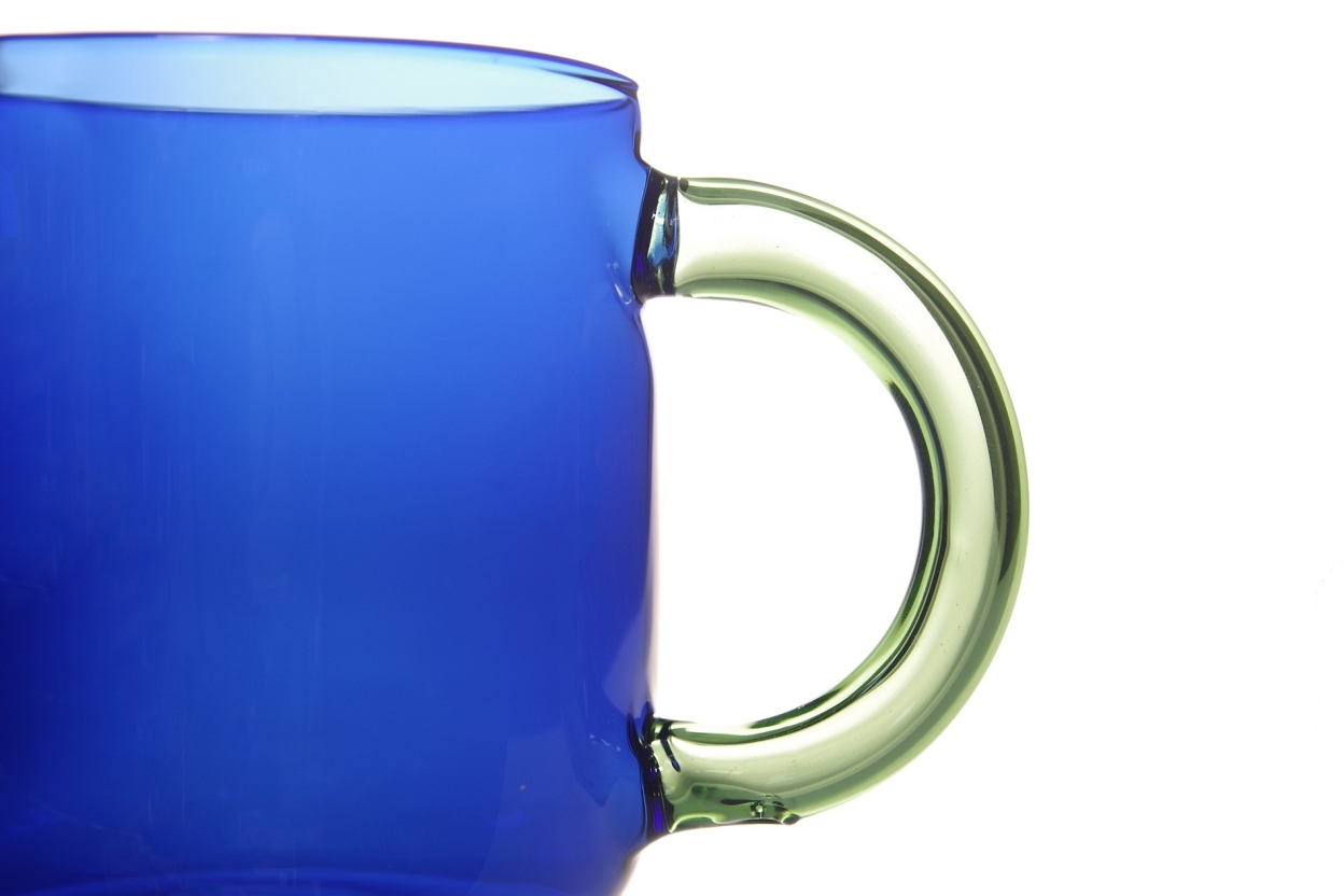 Alassio Coffee Cup (Blue & Green)