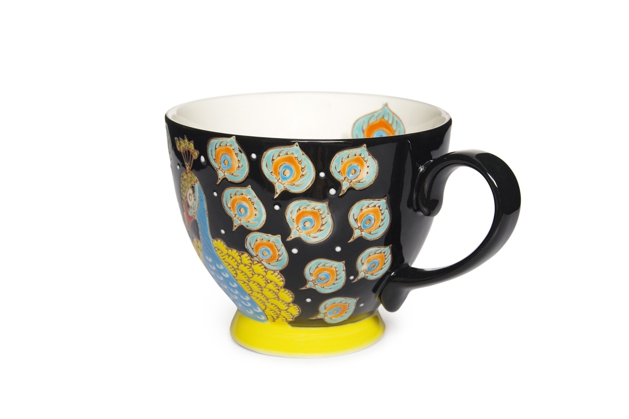 Peacock Extra Large Tea Mug