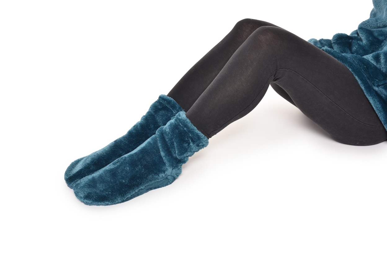 FC Deep Fleece Socks Oslo Blue