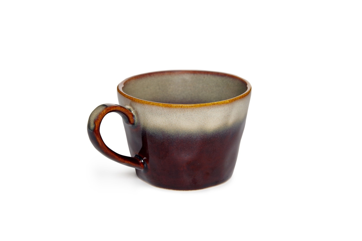 FC Reactive Glaze Tea Cup Starling