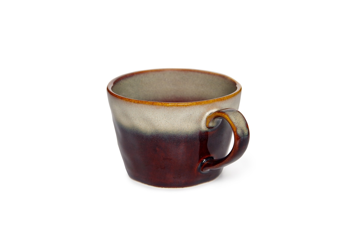 FC Reactive Glaze Tea Cup Starling