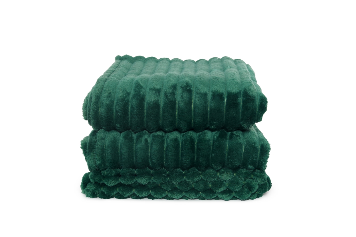 FC Chunky Cord Bedspread Green