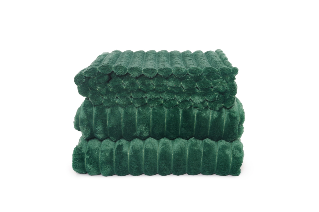 FC Chunky Cord Bedspread Green