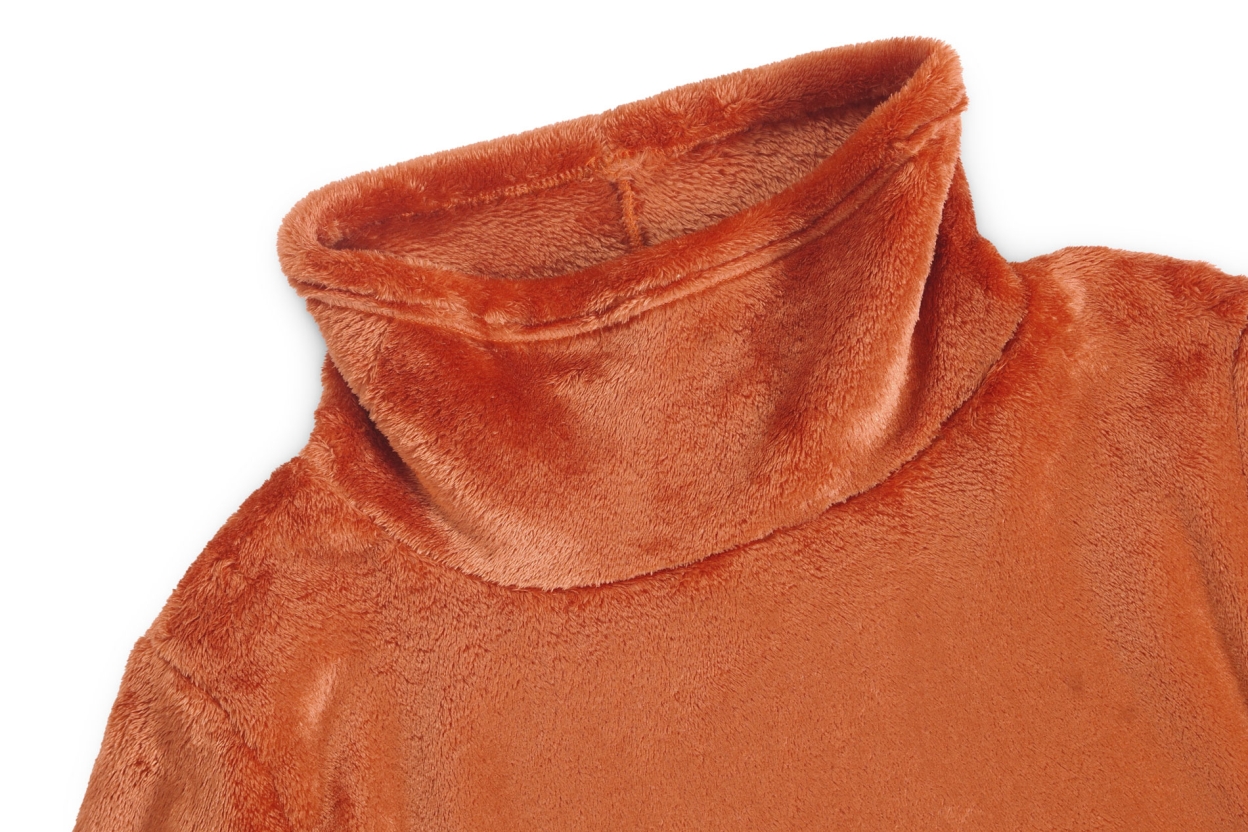 FC Deep Fleece Jumper Terracotta