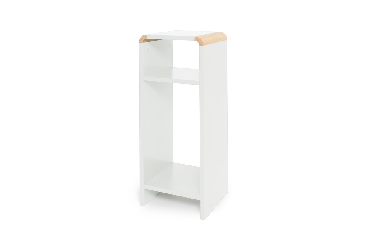 FC Hale Narrow Bedside Table White Ifmt T