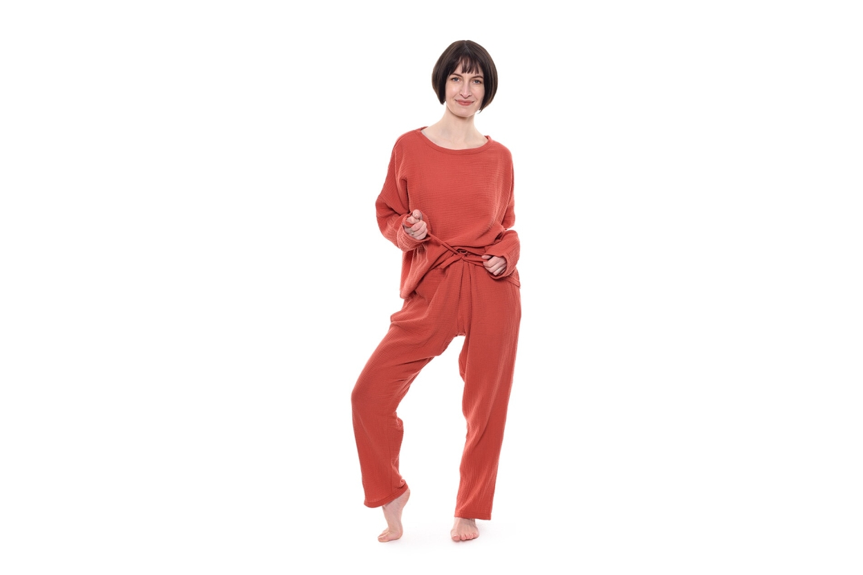 FC Itoko Pyjama Set Terracotta