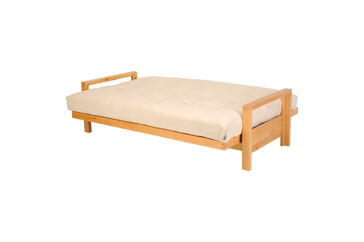 Quad 3 Seater Birch Sofa Bed 4