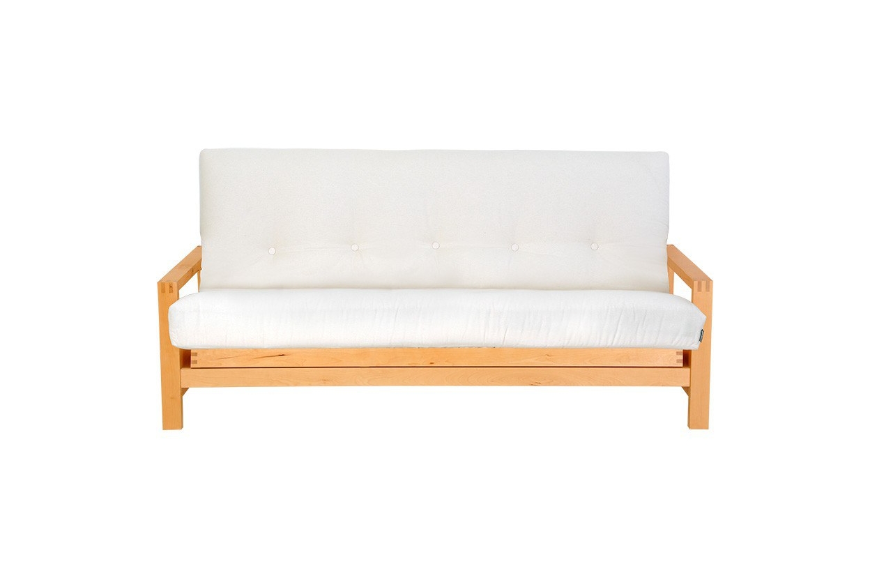 Quad 3 Seater Birch Sofa Bed 8