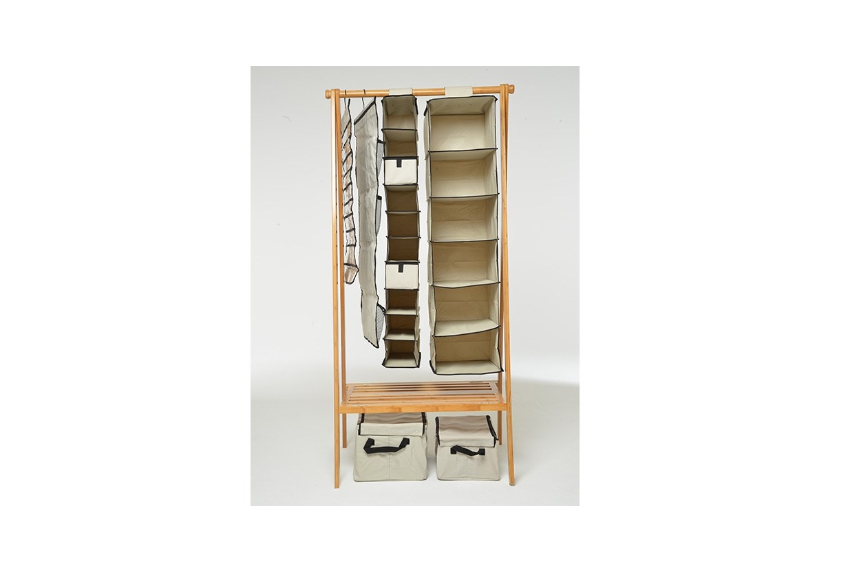 Storage Folding Wardrobe Canvas