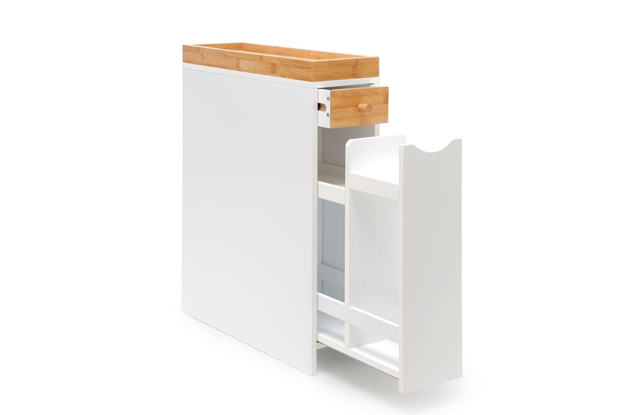 White Cabinet Storage