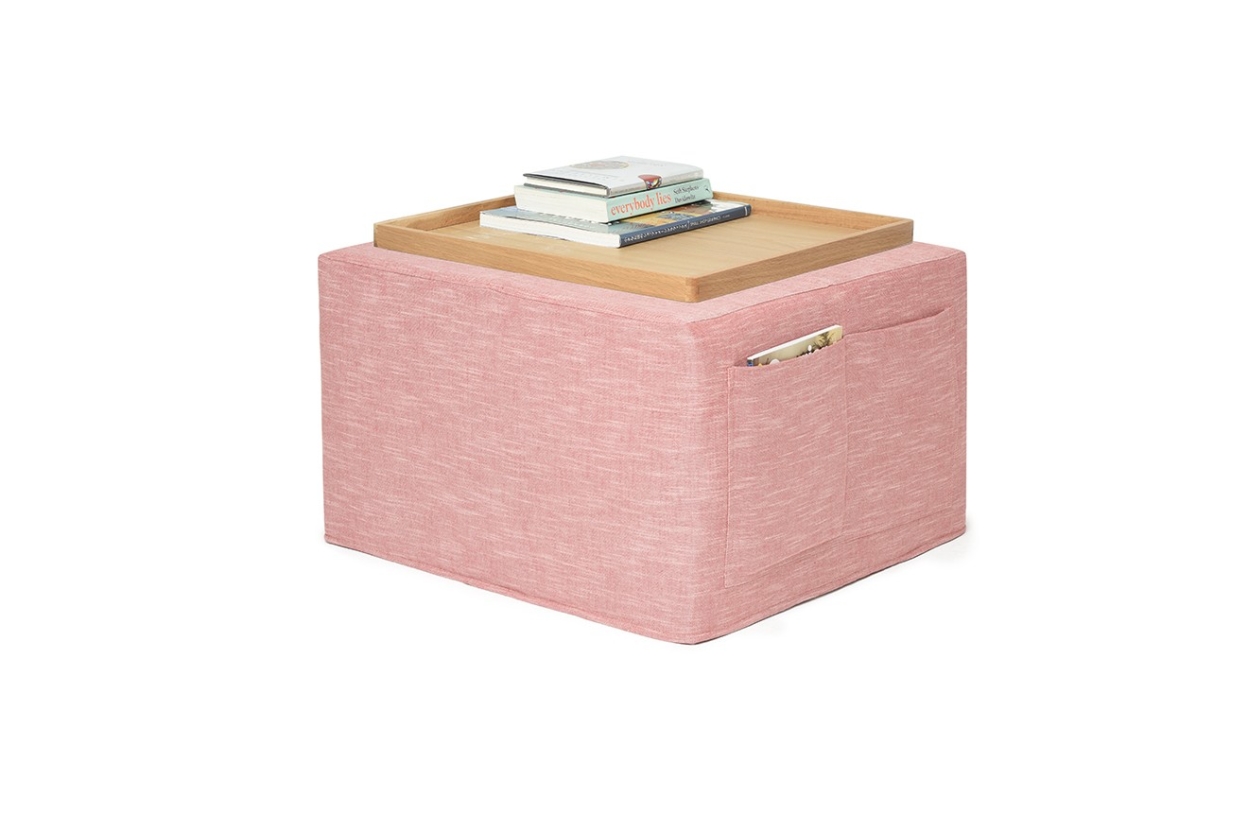 Cube Bed Coast Weave Sandstone Pink Wiu U