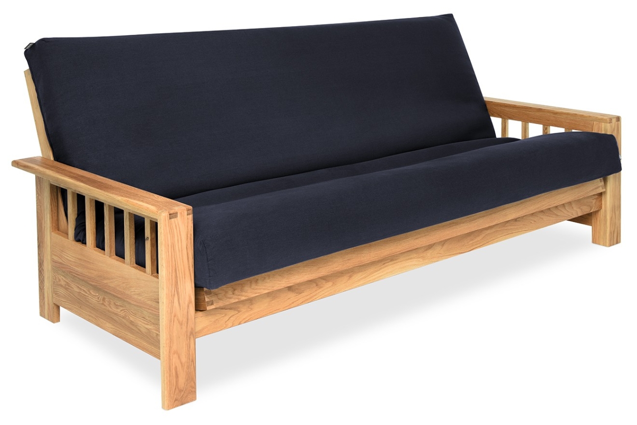 Vienna Oak Seater Handloom Navy Blue