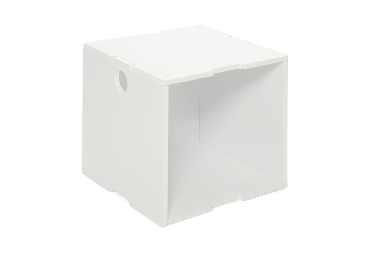 MDF Stacking Cube Shown with Lid