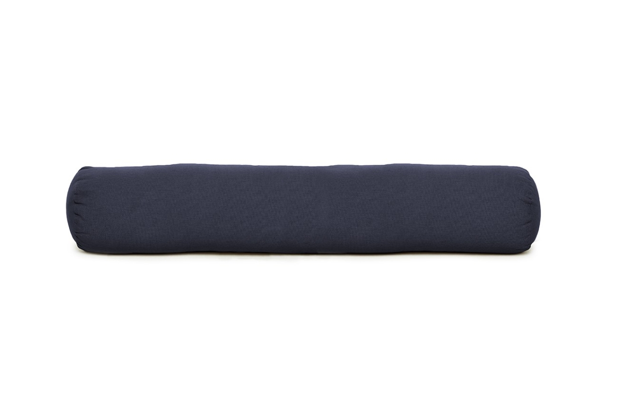 Long Bolster Navy Blue