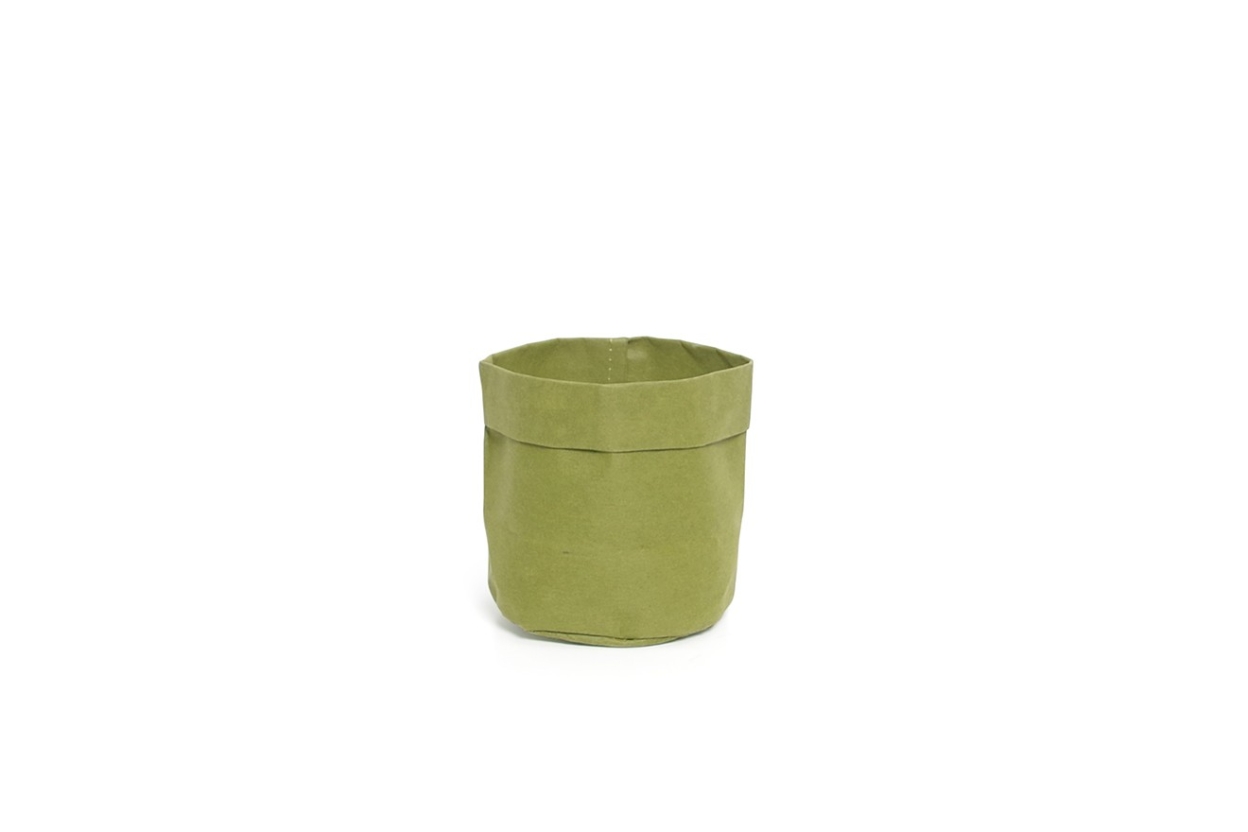 Medium Paper Basket Green