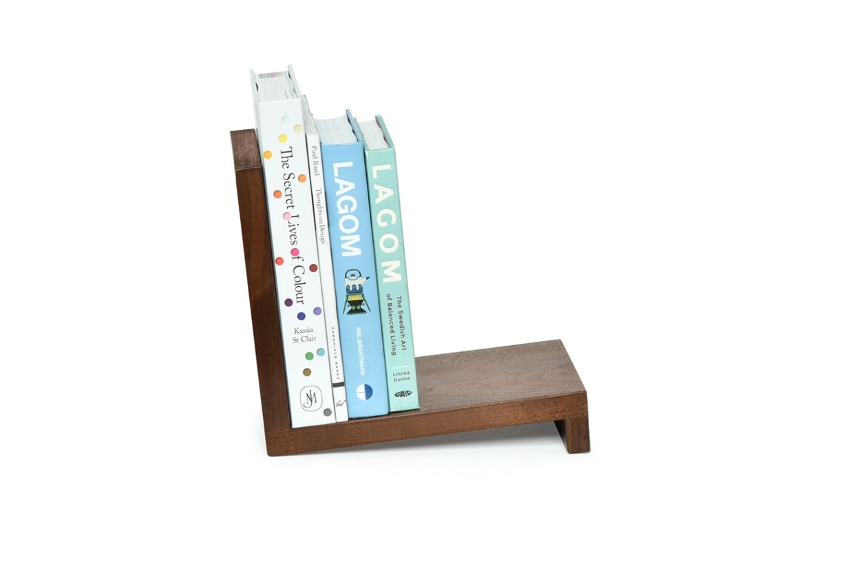 Walnut Bookend