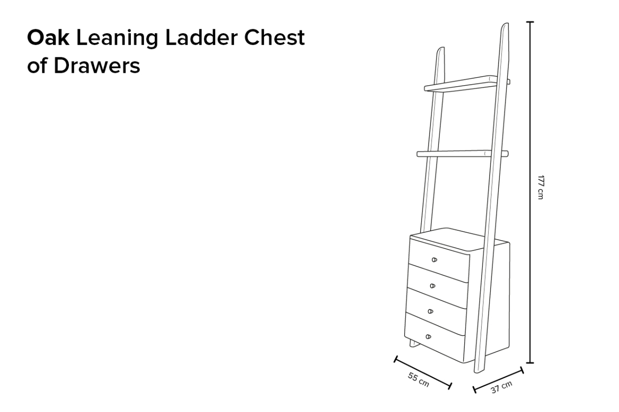 Ladder Chest Of Drawers Ix E