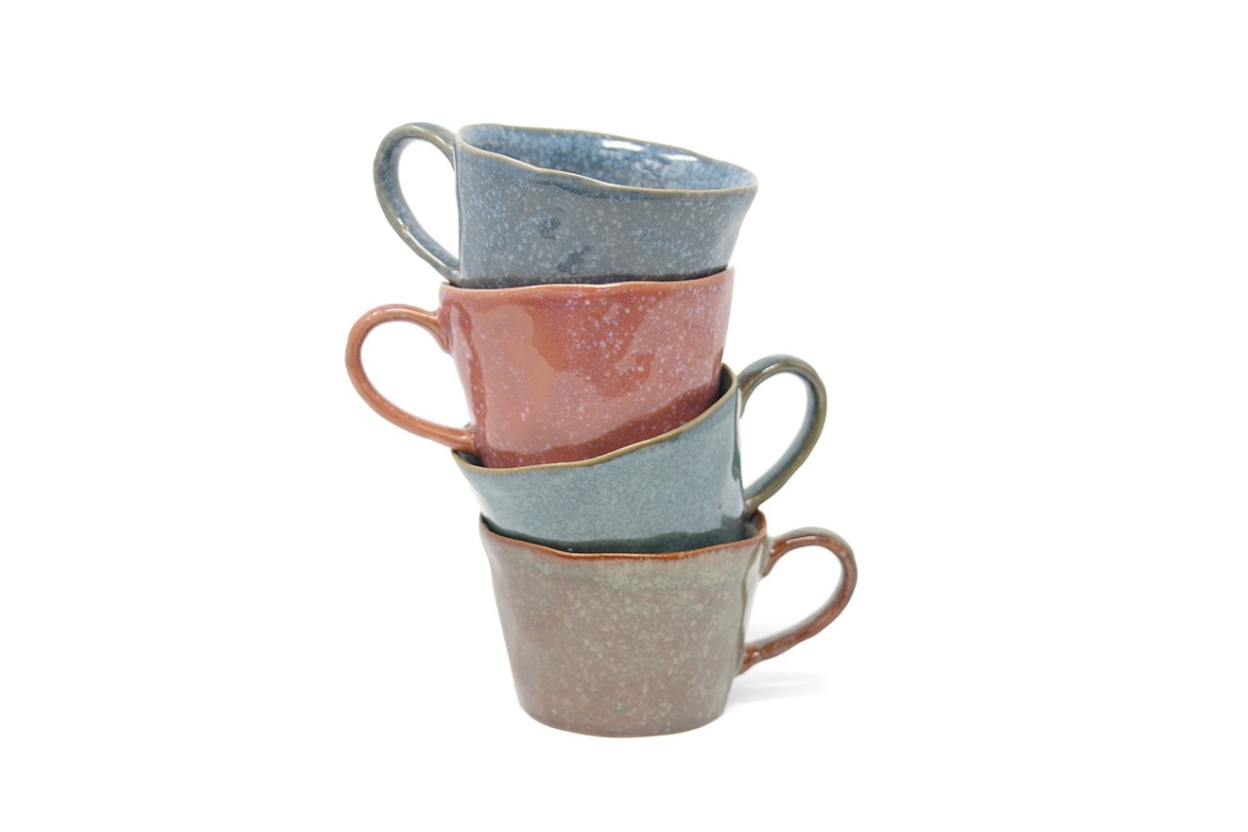 Reactive Glaze Tea Cup