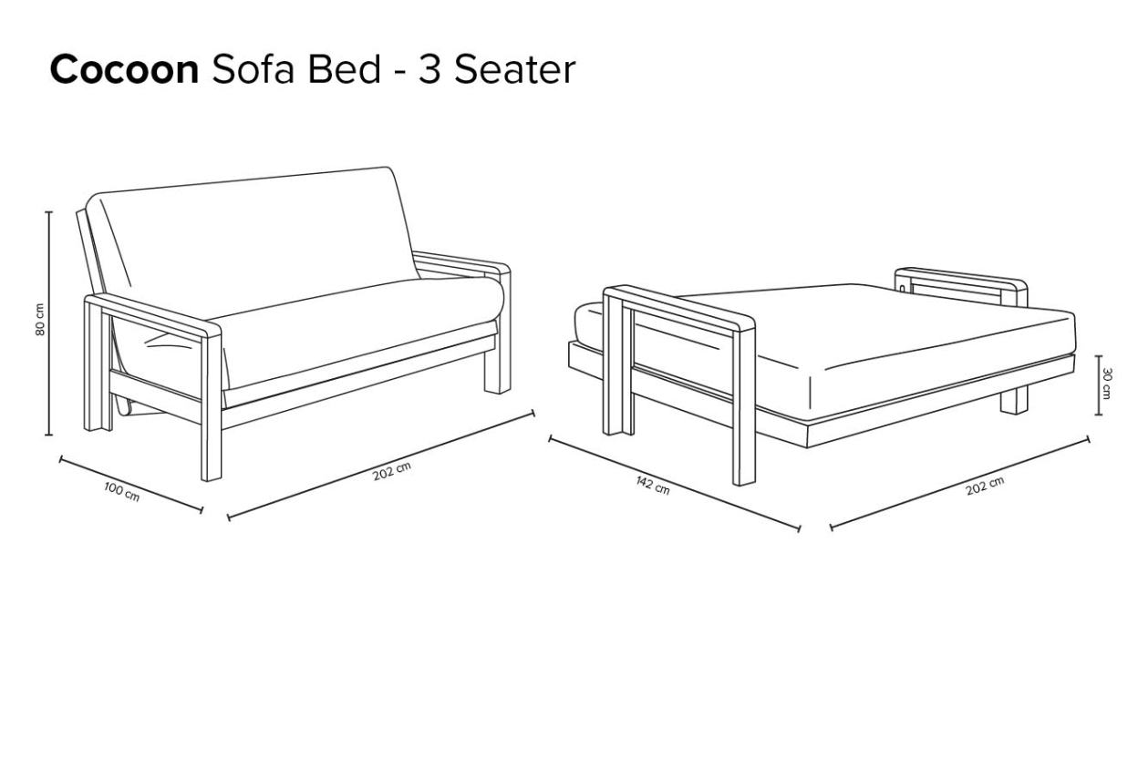 Cocoon Three Seater