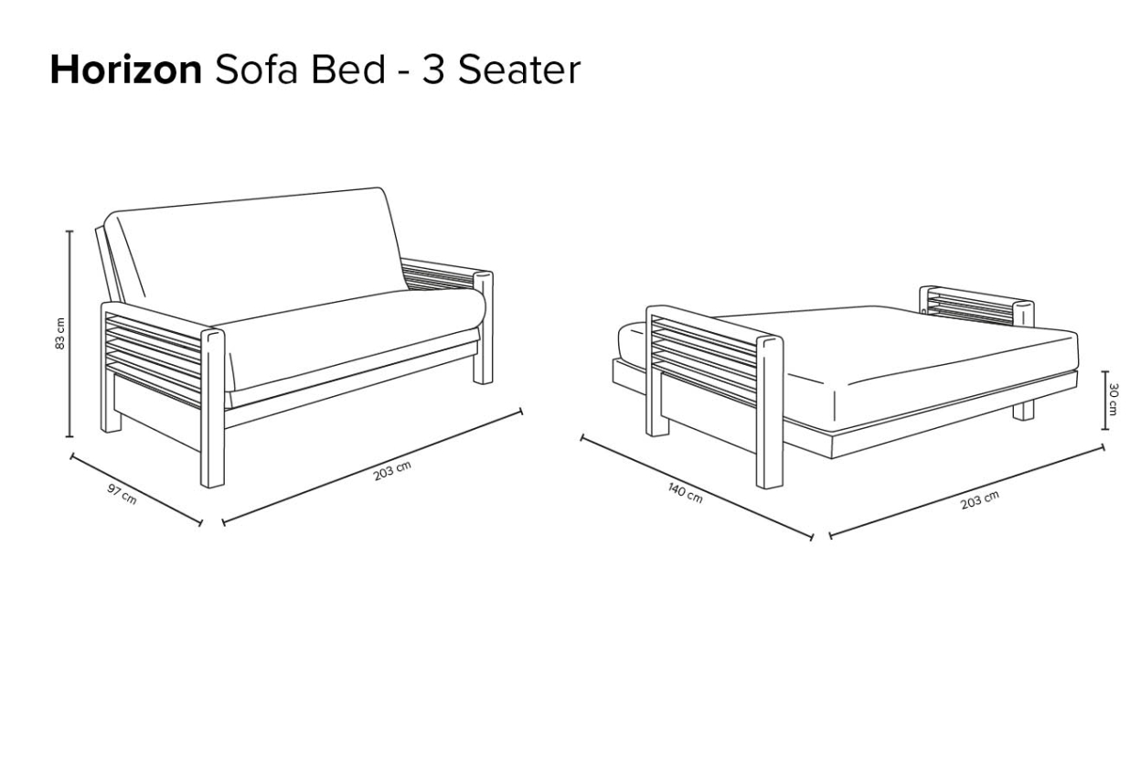 Horizon Three Seater