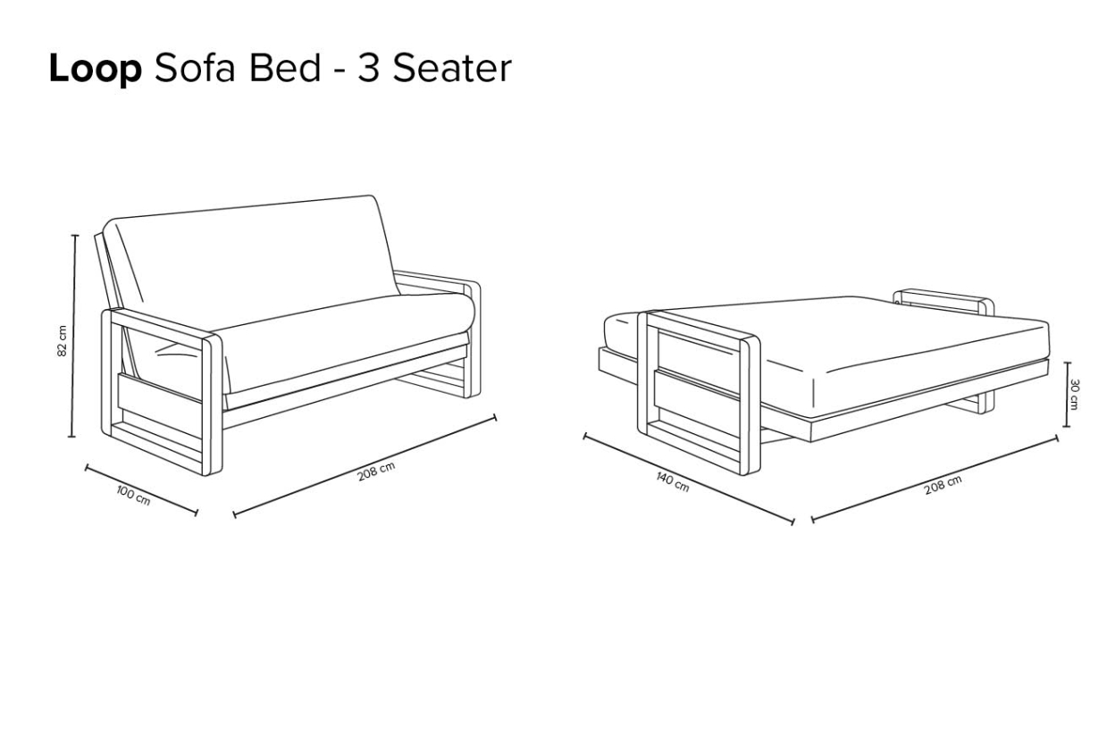 Loop Three Seater