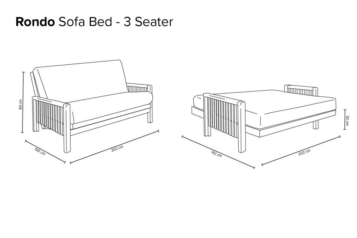 Rondo Three Seater