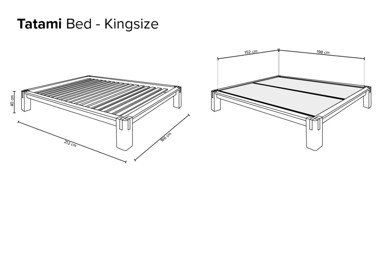 Tatami Bed Kingsize