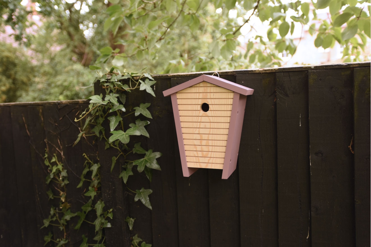 FC Birdhouse Cabin Blue Tits