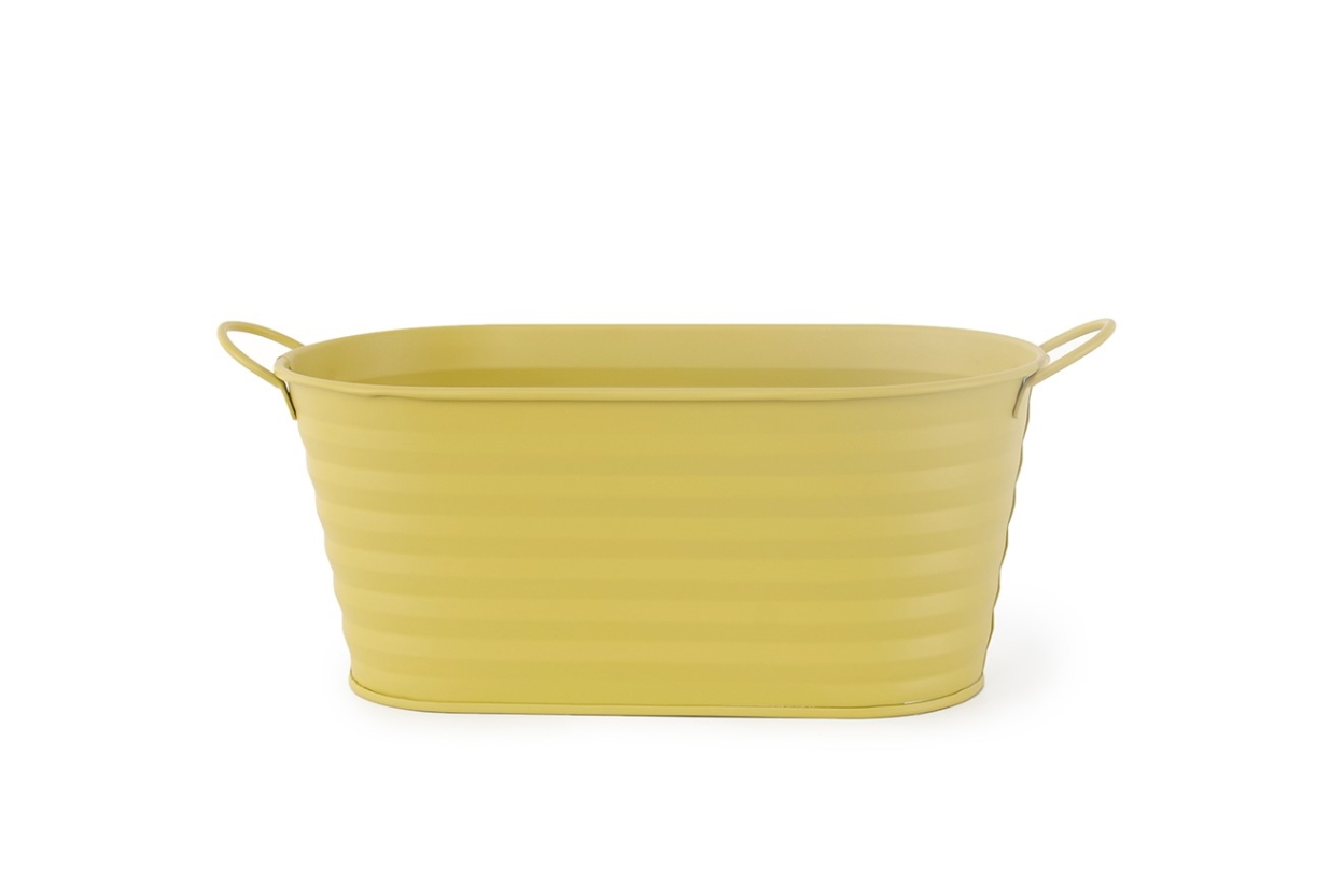 FC Metal Ridges Large Oval Tub Sauterne