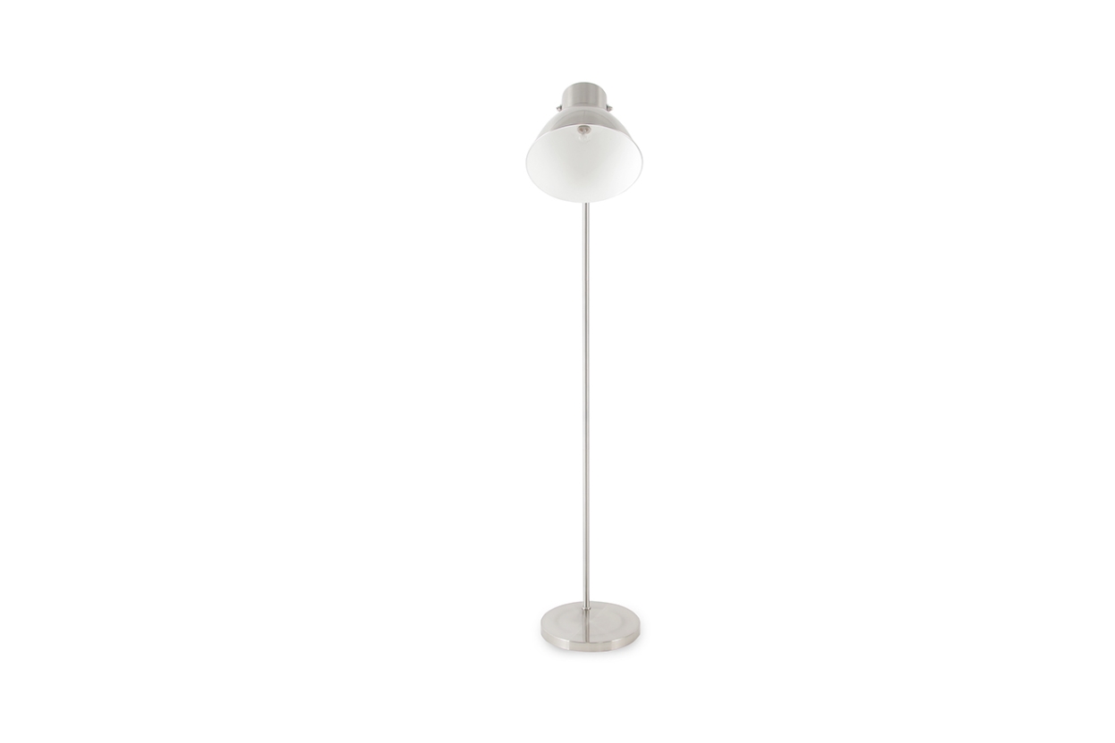 FC Apollo Brushed Steel Lamp