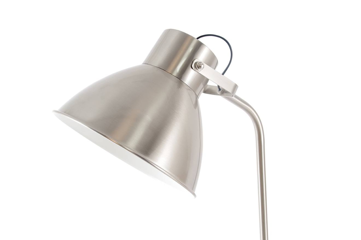 FC Apollo Brushed Steel Lamp