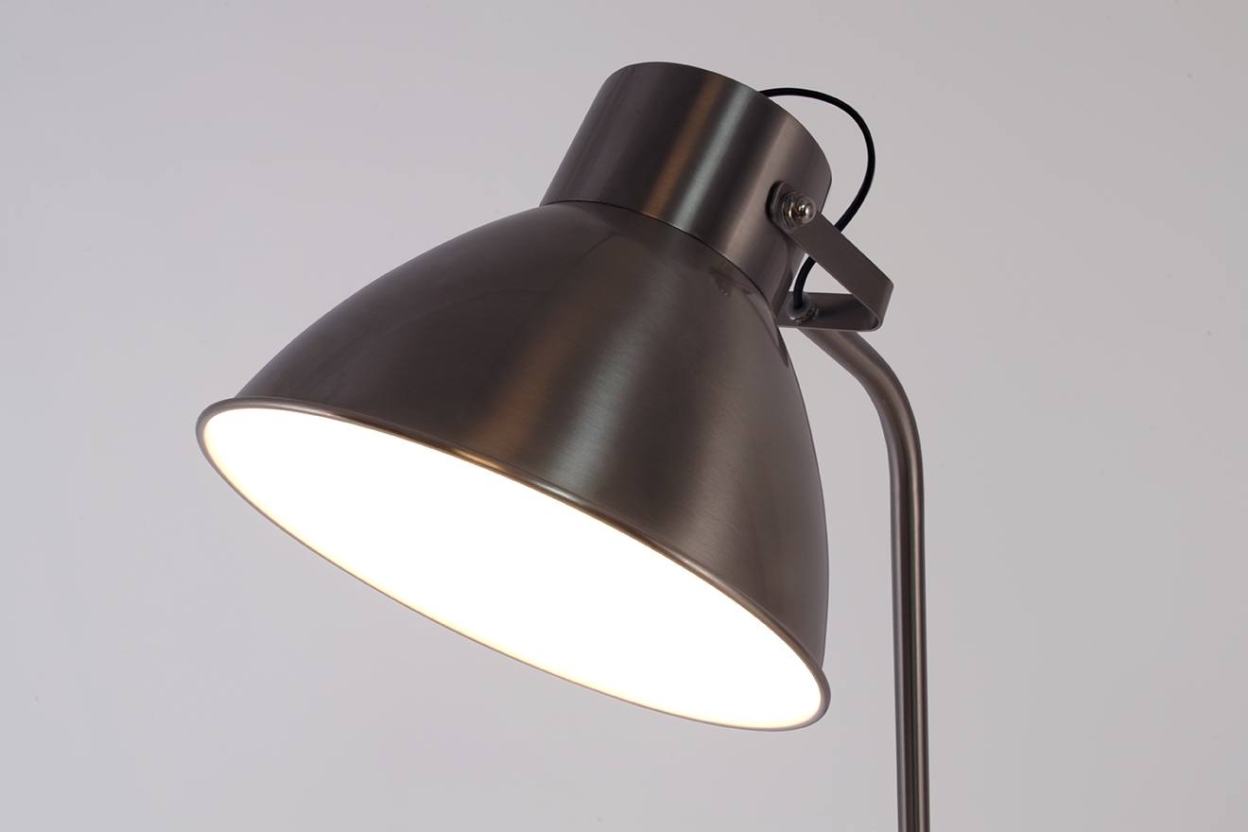 FC Apollo Brushed Steel Lamp