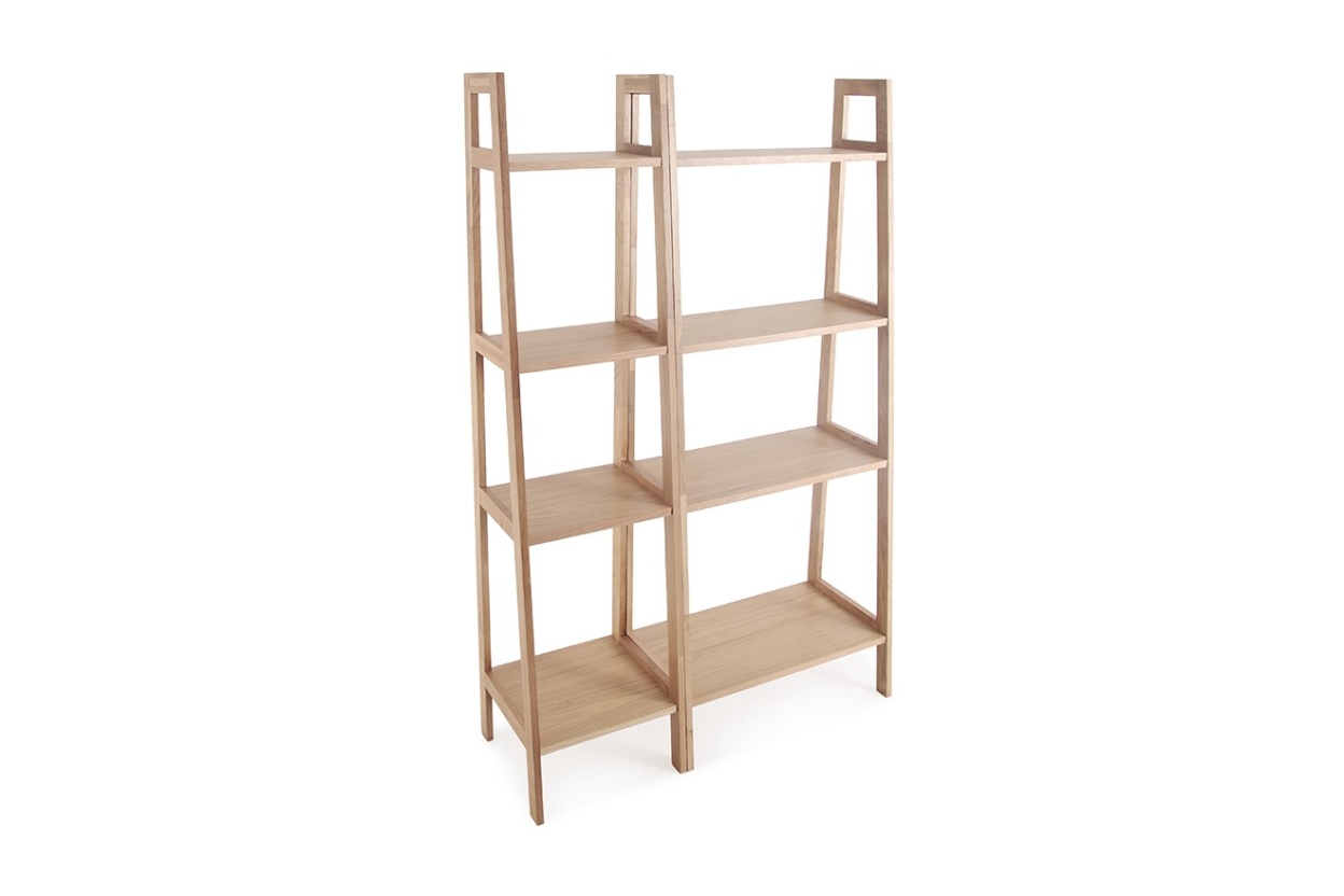 FC Oak Iso Wide and Narrow Shelf