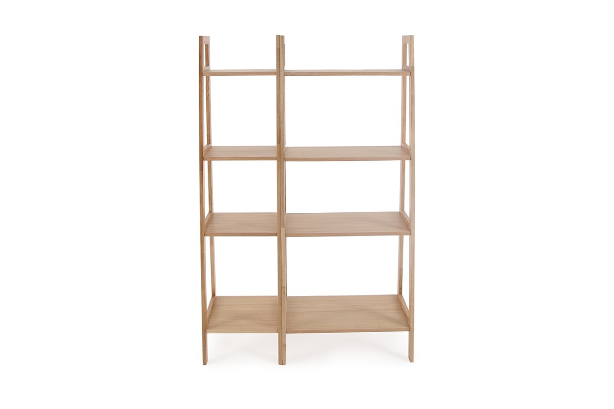 FC Oak Iso Wide and Narrow Shelf