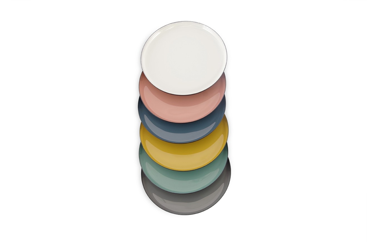 FC Round Enamel Coasters