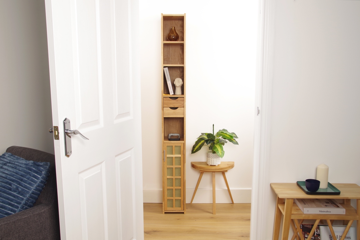 Oak Igusa Tall Cabinet