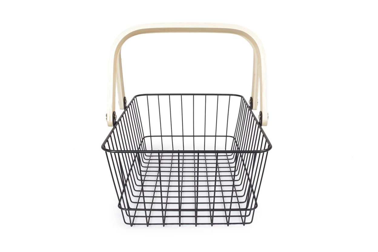 FC Wire Storage Basket Black