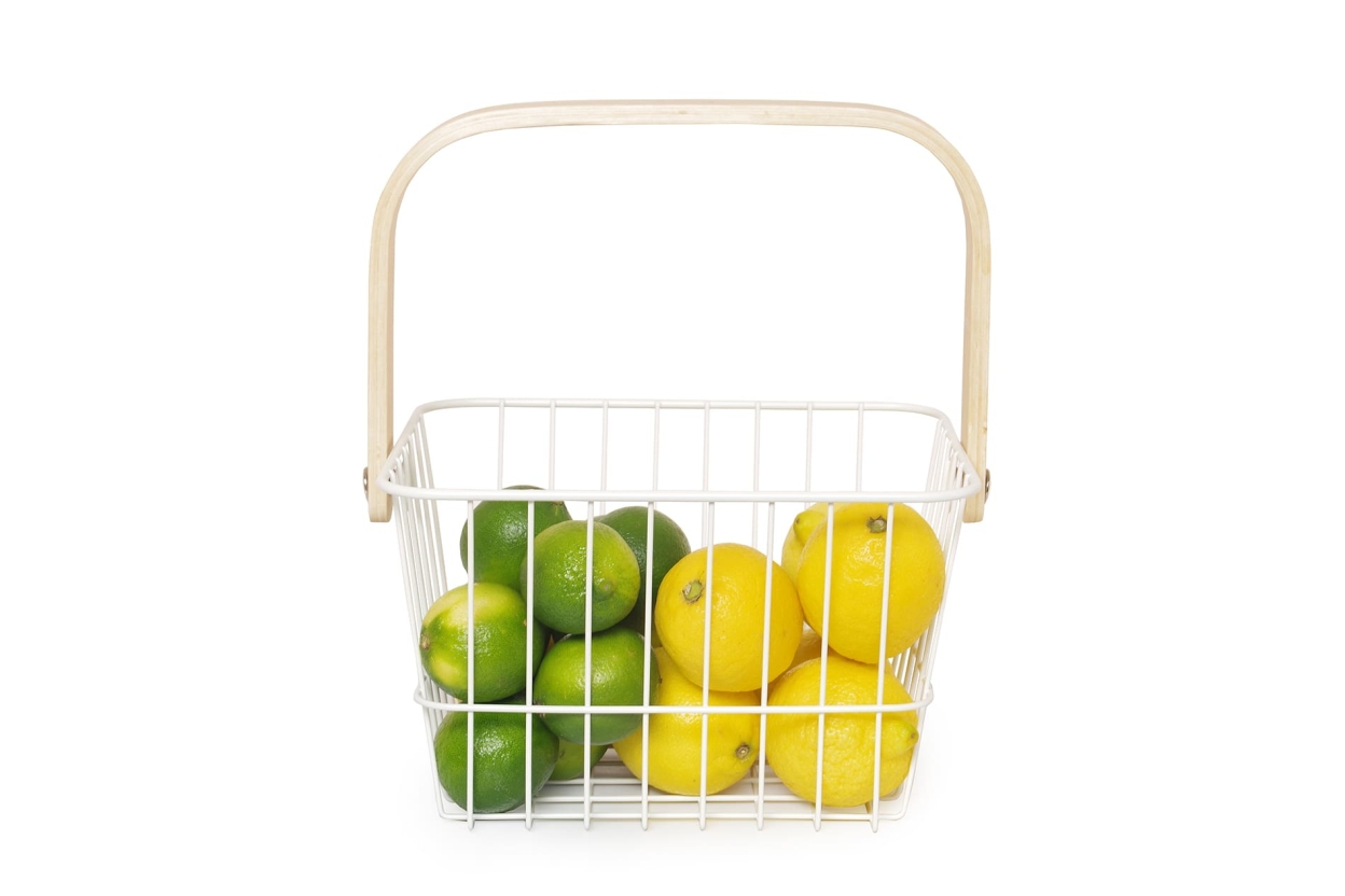 FC Wire Caddy Basket White