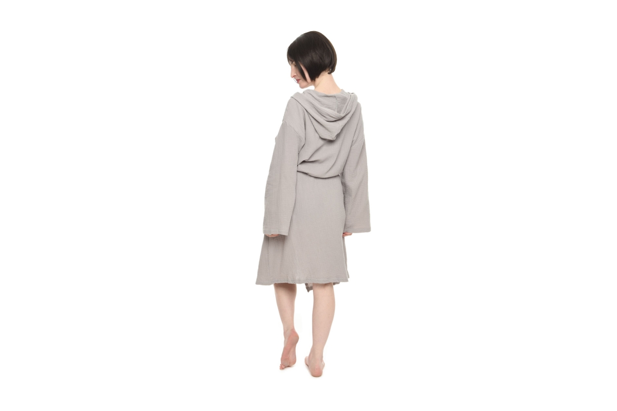 FC Itoko Bathrobe Wild Dove Grey