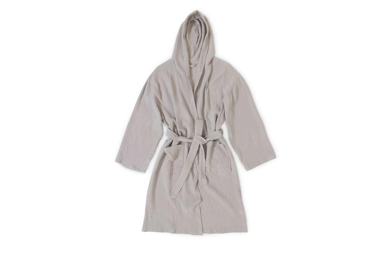 Itoko Cotton Bathrobe Wild Dove Grey