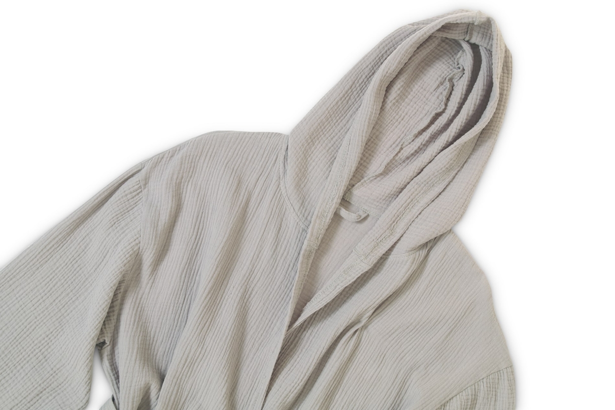 Itoko Cotton Bathrobe Wild Dove Grey