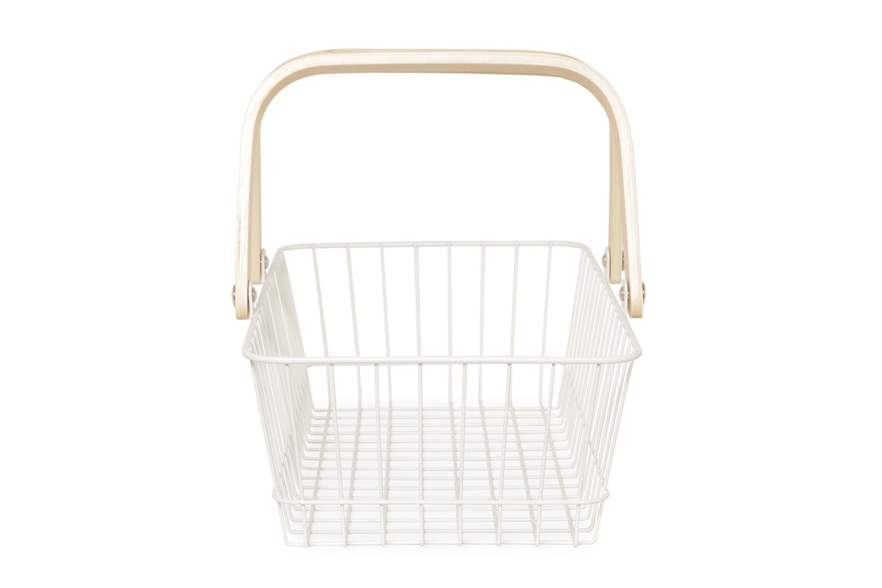 FC Wire Storage Basket White